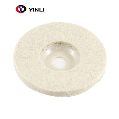 12mm Thickness Abrasive Wool Felt Wheel For Metal Non-Metal
