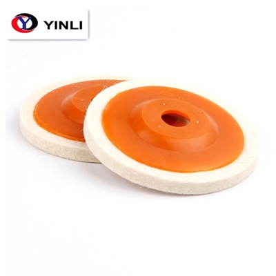 12mm Thickness Abrasive Wool Felt Wheel For Metal Non-Metal