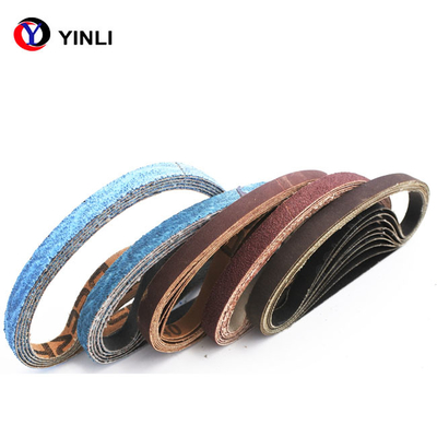 40 Grit Aluminum Oxide Custom Sanding Belts For Welded Surface