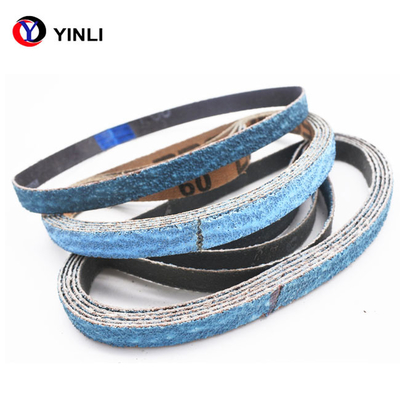 Customized Size Abrasive Sanding Belt 4 X 36 Sanding Belts 40 Grit Breathable