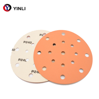 Abrasive 5 Inch 125mm Round Sanding Discs Clean For Polishing Car Accessories