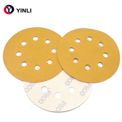 Wood Polishing 5 Inch Sanding Discs 125mm Sanding Discs 80 Grit Abrasive