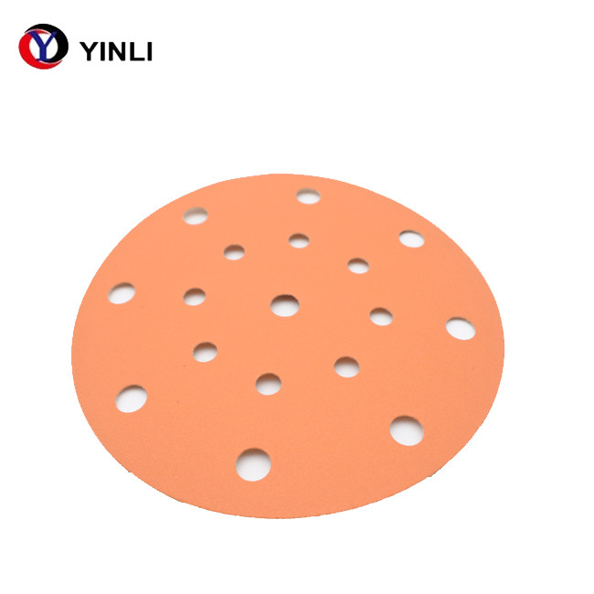 Multiholes Round 150mm Sanding Discs 40 Grit Ceramic Aluminum Oxide