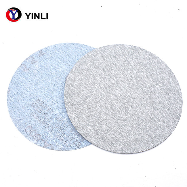 White Multi Function Aluminum Sanding Disc 5 Inch 8 Hole Sanding Discs