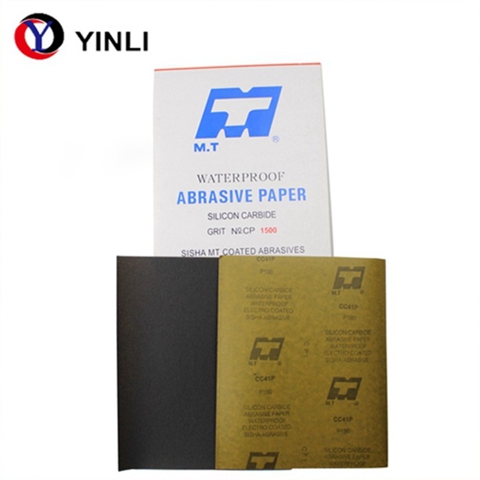 230mm*280mm A4 Sheet Silicon Carbide Sandpaper For Wood