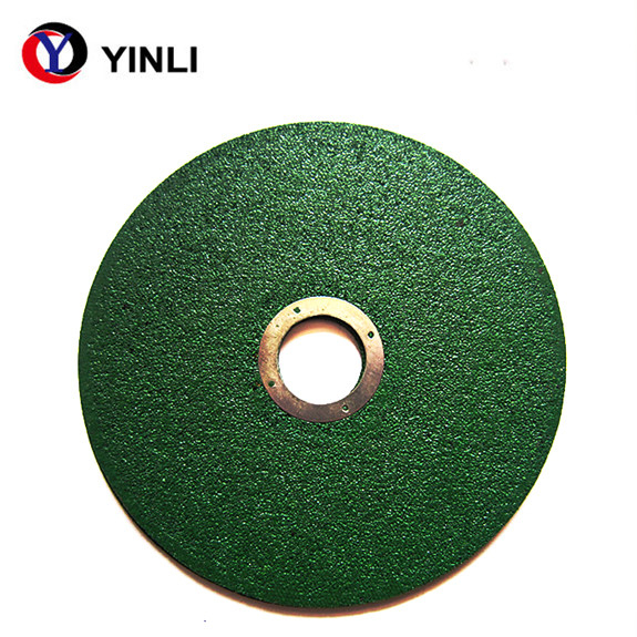 Fiberglass Backing 4 Inch Cutting Disc Abrasive Green Color For Inox Stone