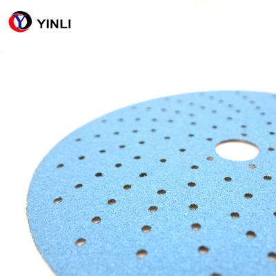6 Inch Hook And Loop Sandpaper 17 Hole 60 Grit Sanding Disc