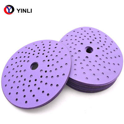 Zirconia Resin 6 Inch Sanding Discs 40 Grit For Auto Polishing